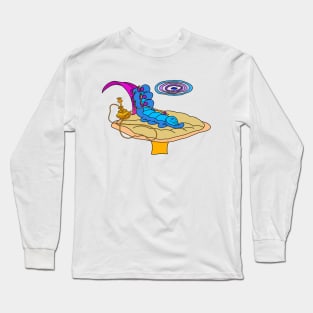 Smoking Caterpillar - Alice in Wonderland Long Sleeve T-Shirt